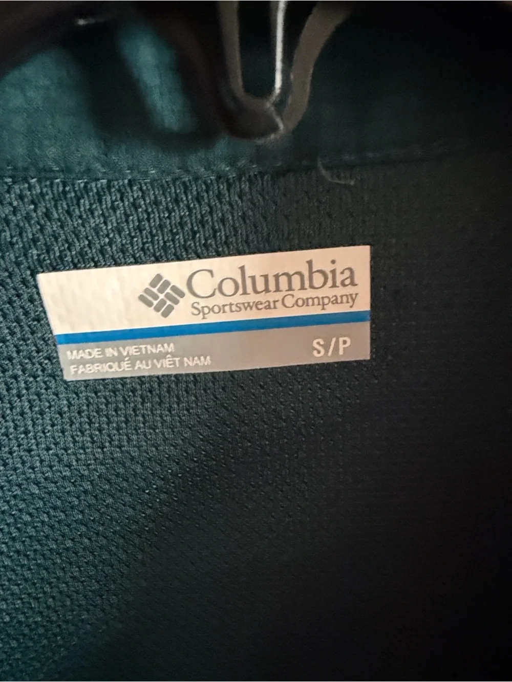 Columbia Teal Button-Up Lightweight Shirt Jacket